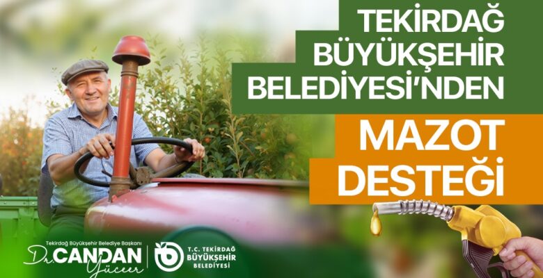 BÜYÜKŞEHİR’DEN ÜRETİCİYE DESTEK DEVAM EDİYOR