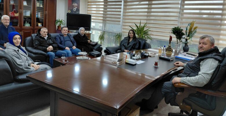 ÇORLU ÇERKES DERNEĞİ’NDEN AK PARTİ’YE ZİYARET