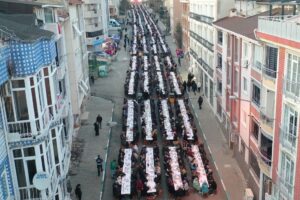 ORTACAMİ MAHALLESİ HALK SOFRASINA YOĞUN İLGİ