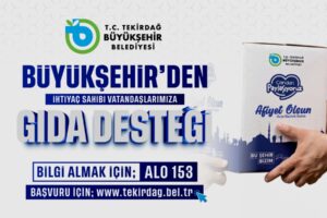 RAMAZAN AYI ÖNCESİNDE SOFRALAR DAYANIŞMAYLA BÜYÜYOR