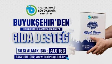 RAMAZAN AYI ÖNCESİNDE SOFRALAR DAYANIŞMAYLA BÜYÜYOR