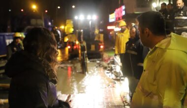 TESKİ’DEN ÇORLU’DA GECE YARISI YOĞUN MESAİ