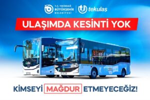 CANDAN BAŞKAN TALİMAT VERDİ ULAŞIMDA KESİNTİ YOK