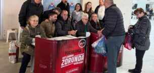 CHP ÇORLU YÖNETİMİ GÜNLERDİR SAHADA ÇALIŞIYOR