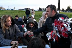 HALK SOFRASI KADINLAR GÜNÜNDE KURULDU