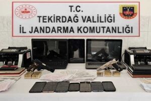 TEKİRDAĞ JANDARMA DAN MİLYARLIK OPERASYON