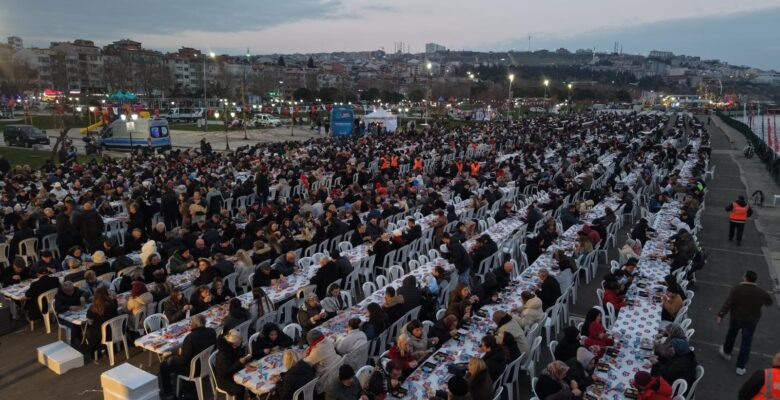 BÜYÜKŞEHİR’İN İFTAR BULUŞMALARI SÜLEYMANPAŞA İLE TAÇLANDI