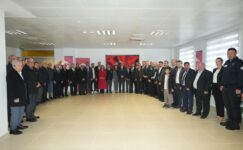 BAŞKAN MÜGE YILDIZ TOPAK PROTOKOL BAYRAMLAŞMA PROGRAMLARINA KATILDI