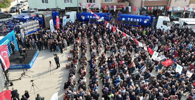 BÜYÜKŞEHİR VE TESKİ’DEN MARMARAEREĞLİSİ’NE DEV ALTYAPI HAMLESİ