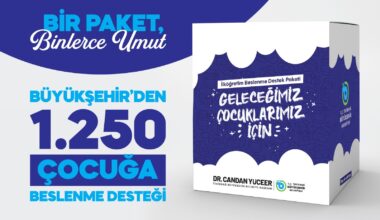 BİR PAKET, BİNLERCE UMUT: BÜYÜKŞEHİR’DEN BİN 250 ÇOCUĞA BESLENME DESTEĞİ