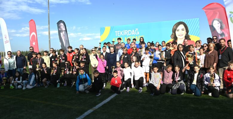 TEKİRDAĞ’IN EN HIZLI MİNİK SPORCULARI BELİRLENDİ