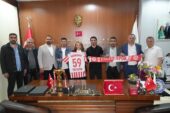 ERGENESPOR’DAN BAŞKAN MÜGE YILDIZ TOPAK’A ZİYARET