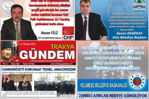 Trakya Gündem Gazetesi 100.Sayı