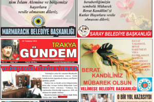 Trakya Gündem Gazetesi 107.Sayı