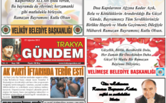 Trakya Gündem Gazetesi 109.Sayı