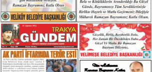 Trakya Gündem Gazetesi 109.Sayı