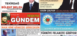 Trakya Gündem Gazetesi 84.Sayı
