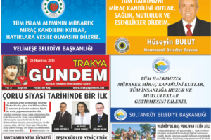 Trakya Gündem Gazetesi 88.Sayı
