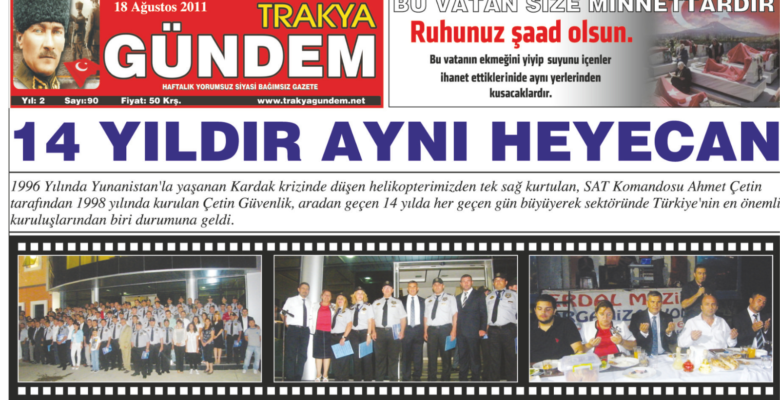 Trakya Gündem Gazetesi 90.Sayı
