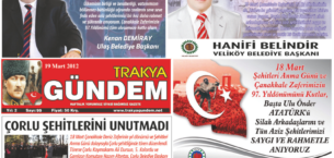 Trakya Gündem Gazetesi 99.Sayı