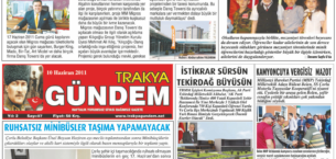 Trakya Gündem Gazetesi 87.Sayı