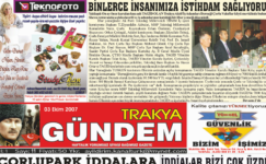 Trakya Gündem Gazetesi 11.Sayı