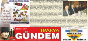 Trakya Gündem Gazetesi 11.Sayı Trakya Gündem Gazetesi 11.Sayı