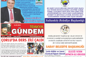 Trakya Gündem Gazetesi 93.Sayı