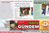 Trakya Gündem Gazetesi 21.Sayı
