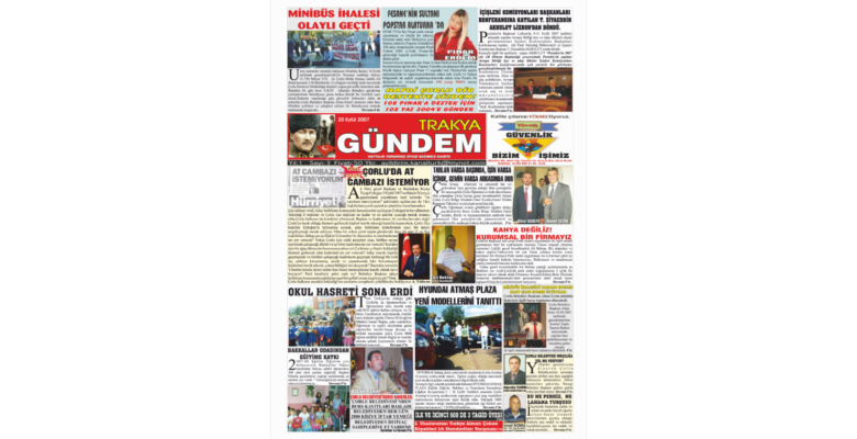 Trakya Gündem Gazetesi 9.Sayı