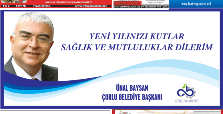 Trakya Gündem Gazetesi 76.Sayı
