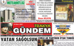 Trakya Gündem Gazetesi 12.Sayı