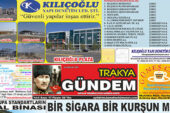 Trakya Gündem Gazetesi 17.Sayı