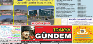 Trakya Gündem Gazetesi 17.Sayı
