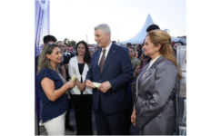 TİCARET BAKANI ÖMER BOLAT ERGENE’DE KARŞILANDI