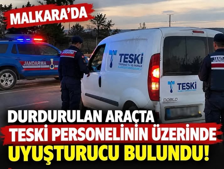 T.C. Tekirdağ Büyükşehir Belediyesi ne bağlı TESKİ de yaşanan Uyuşturucu