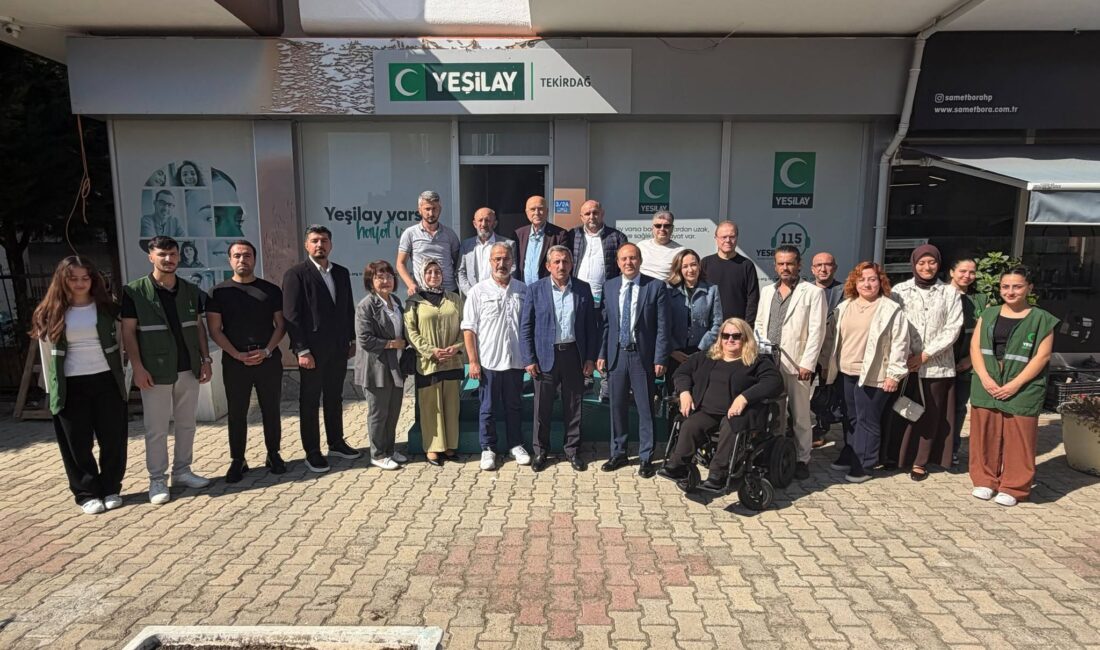 Yeşilay Tekirdağ Şube Başkanlığı 18 Ekim Pazar günü gerçekleştirilen Olağanüstü